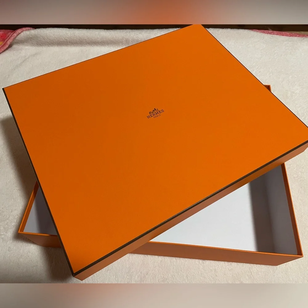 HERMES Paris Orange box - Picture 1 of 8